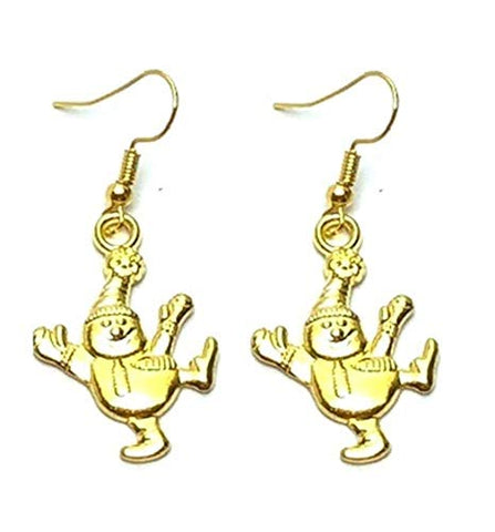 Christmas Dangle Fish Hook Dangle Earrings For Women / AZAEXG00