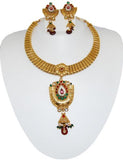 Arras Creations Fashion Trendy Exclusive One Gram Gold Necklace Set for Women / AZIN1GN301