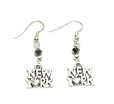 Trendy Fashion State of New York Earrings For Women / AZAENY001-ASL