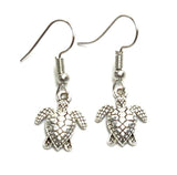 Sea Life Fashion Turtle Dangle Earrings for Women / AZAESL007-ASL