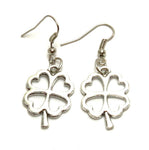St.Patrick's Day Fashion Trendy Delicate Clover Dangle Earrings For Women / AZEACL501-ASL