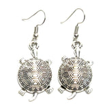 Sea Life Fashion Turtle Dangle Earrings for Women / AZAESL005-ASL