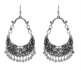 Fashion Bollywood Oxidized Traditional Afghani Earrings for Women / AZINOA838-ASL