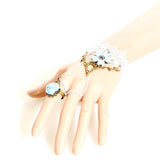 Hand Chain / Slave Bracelet / Bracelet & Ring Set / AZFJSBA05-AWB