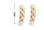 Retro Palace Elegance Imitation Pearl Drop Earrings / AZERPE001-GPE