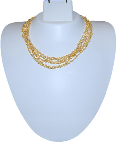 Arras Creations Imitation Pearl Necklace for Women / AZINPN101-PEA