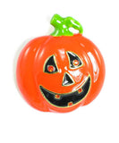 Halloween Fun Austrian Crystal Jack-o-Lantern Brooch/Pin / AZFJBR500-GOR-HAL