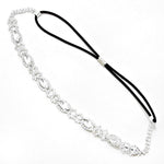 Marquise Crystal Stretch Headband/Hair Accessory For Women / AZFJHB792-SCL