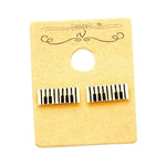 Fashion Trendy Keyboard Post Music Earrings For Women / AZERMU885-AGL
