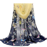 Scarves / Shawls Super Long Chiffon Korean Decorative Fabric / AZMISC015-BMU