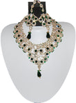 Fashion Trendy Bollywood Style Indian Imitation Necklace Set For Women. / AZBWBR020-GGR