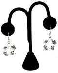 Fashion Trendy All Sports Metal Dangling Earrings For Women / AZAESP001-ASL