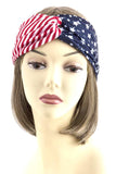 PATRIOTIC USA FLAG DESIGN HEADWRAP / AZFJPB070-RBW-PAT