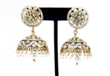 Imitation Designer Victorian Zhumka Bollywood Earring / AZERVE4004-GCL