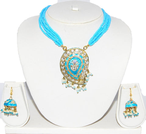 Arras Creations Lac Jewelry/Rajasthani Style Indian Costume Jewelry for Women