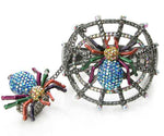 Arras Creations Fashion Trendy Hand Chain/Slave Bracelet/Bracelet & Ring Set for Women / AZFJSB031-MUL