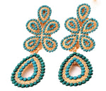 Fashion Bohemia Elegant Beaded Earrings / AZERFH212-ATU