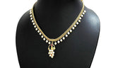 Imitation Traditional Kolhapuri Necklace - Delicate Drakash Moti Haar for Women / AZMKN1044-GLD