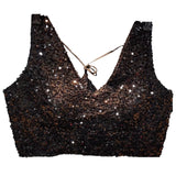 Bollywood Readymade Embellished Velvet with Full Sequence Work Saree Blouse / RMSB014