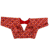 Bollywood Sabyasachi inspired Multi Foil Work Mirror Saree Blouse / SJSB001