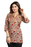 Print Perfect Short Length Art Silk Kurti For Modern Woman SC2501-4