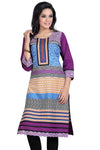Gracefully Gypsy VariHued Cotton Designer Long Tunic SC440-3