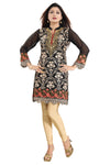 Gorgeous Grace Pakistani Style Embroidered Short Kurti For Women AN02-4