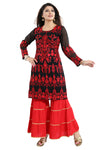 Gorgeous Grace Pakistani Style Embroidered Short Kurti For Women AN06-4