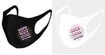Set of 2 - Hope for the Fighters - Peace for the Survivors - Prayers for the Taken Print Fashion Mask for Men and Women / AZMF263-BWC