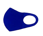 Set of 2 - Fashion Sequin & Solid Blue Mask for Men & Women / AZMF2656-BRB