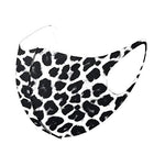 Set of 2 - Fashion Water Color Print & Leopard Print Mask for Men & Women / AZMF0578-LGP