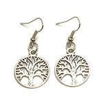 Fashion Trendy Tree of Life Drop Dangle Earrings For Women / AZAESL203-ASL