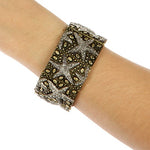 Arras Creations Fashion Trendy Starfish Stretch Elastic Bracelet for Women / AZBRSEU071-AGS