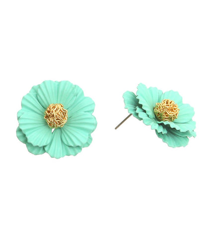 Flower Post Earrings / AZERFH320-GMI