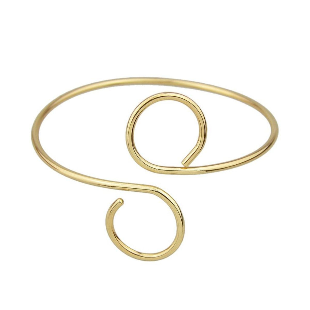 Boho Gold Feather/Leaf Upper Arm Cuff Bracelet | Arm cuff bracelet, Arm  bracelets upper, Upper arm cuff bracelet