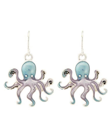 Sea Life Fashion Octopus Earring for Women