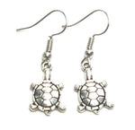 Sea Life Fashion Turtle Dangle Earrings for Women / AZAESL004-ASL