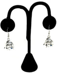 Fashion Trendy Pisces - Zodiac Sign Dangle Earrings For Women / AZAZPS002-ASA