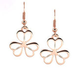 St.Patrick's Day Fashion Trendy Clover Dangle Earrings For Women / AZERCLA01-GWH