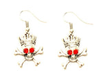 Halloween Fashion Skeleton Dangle Earrings For Women / AZAEHA010-ASR