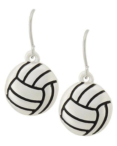 Fashion Trendy Sports Volleyball - Volleyball Dangle Earrings For Women / AZSJER969-MSB