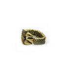 Arras Creations Burnish Gold Claw Stretch Ring/AZRIFR152-AGL
