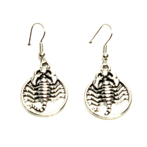 Fashion Trendy Scorpio Dangle Earrings for Women / AZEASC002-ASL