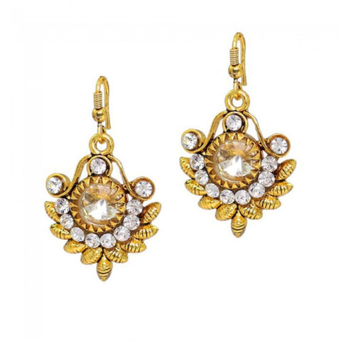 Bollywood Oxidised Dangle Earrings For Women / AZINOXO36-AGC