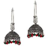 Bollywood Oxidized Traditional Jhumka Earrings for Women / AZINOX809-ARG