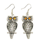 Halloween Trendy Fashion Owl Dangle Earrings for Women / AZAEHA107-ASO