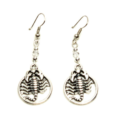 Fashion Trendy Scorpio Dangle Earrings for Women / AZEASC003-ASL