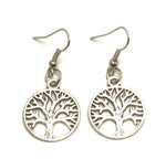 Fashion Trendy Tree of Life Drop Dangle Earrings For Women / AZAESL203-ASL