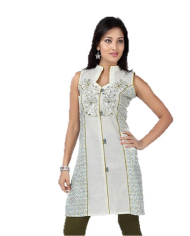 Stylish Desginer Cotton Womens Indian Kurti / Tunic Top