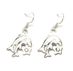Fashion Trendy Pisces - Zodiac Sign Dangle Earrings For Women / AZAZPS001-SCL
